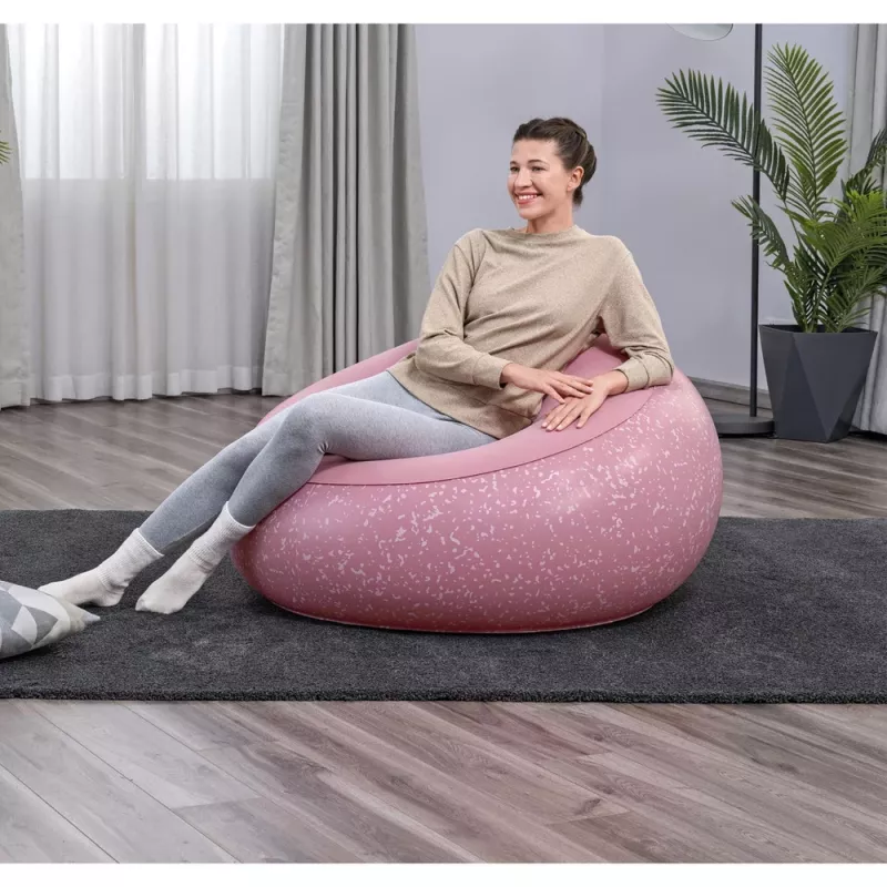 Bestway puhallettava tuoli vaaleanpunainen Inflate A Chair 32029