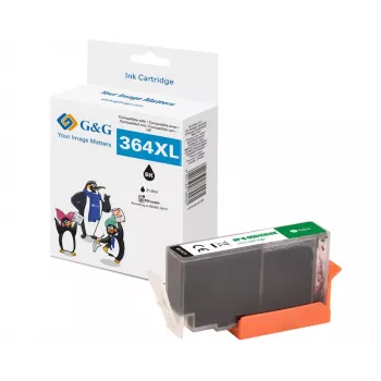 G&G Ninestar XL -yhteensopiva mustepatruuna HP 364XL / CB321EE