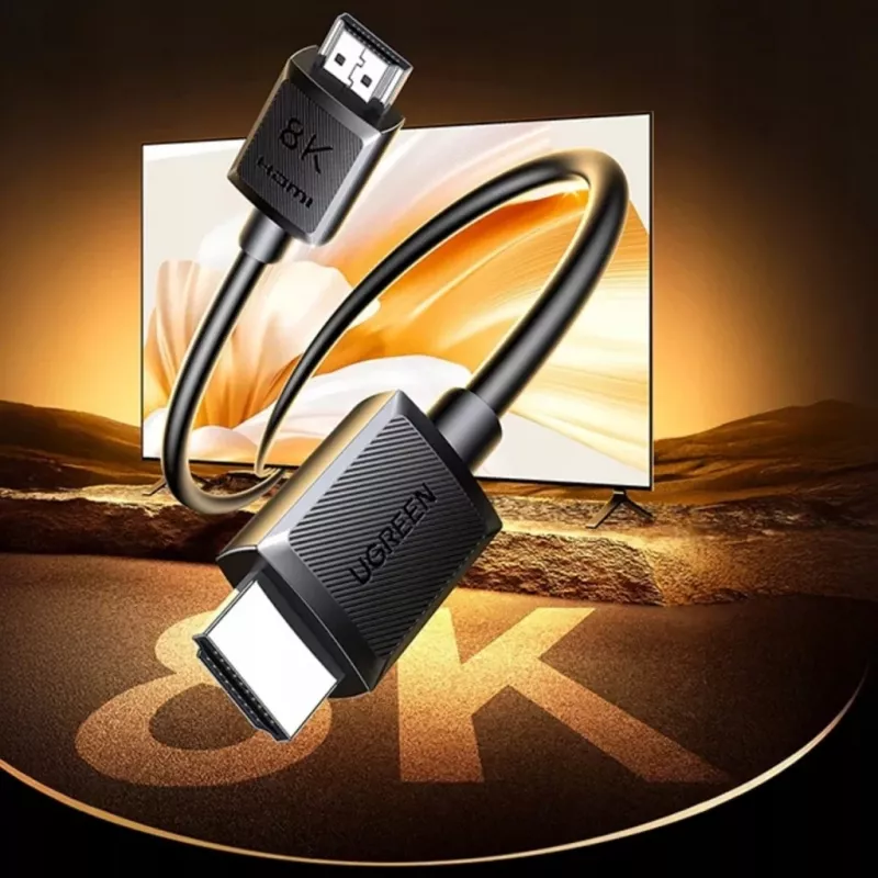 UGREEN 8K HDMI 2.1 -kaapeli 10 m - musta