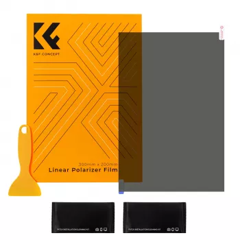 K&F Concept polarisaatiokalvo 300 x 200 mm (30 x 20 cm) tarvikkeilla KF31.074