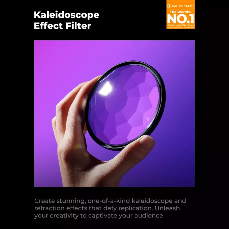 K&F Concept Nano-B kaleidoskooppisuodatin 58 mm