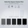 K&F Concept Black Diffusion 1/8 -suodatin 4x5.65 inch Matte Box -kehykseen