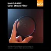 K&F Concept Nano-B MRC Rainbow Streak -suodatin 67mm Starlight Glare -efekti