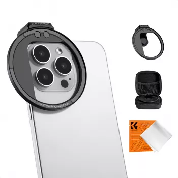 K&F Concept -magneettinen suodatinpidike älypuhelimille 67mm musta KF01.2675