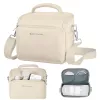K&F Concept KF13.179V3 Sling-laukku DSLR-, peilittömille kameroille, droonille, gimbalille - beige