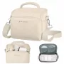 K&F Concept KF13.179V3 Sling-laukku DSLR-, peilittömille kameroille, droonille, gimbalille - beige