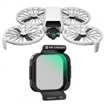 K&F Concept Nano-X 8K Ultra HD ympyräpolarisaatiosuodatin DJI Flip -droonille (KF01.3080)