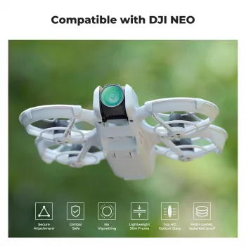 K&F Concept Nano-X 8K Ultra HD ympyräpolarisaatiosuodatin DJI Neo / KF01.2828