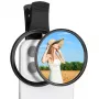KF 2-in-1 Black Diffusion 1/4 + CPL puhelinsuodatinsarja 67mm Clip-On