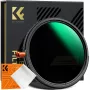 K&F Concept 67 mm 3-in-1-hybridisuodatin Fader ND2-32 + CPL + Black Diffusion 1/4