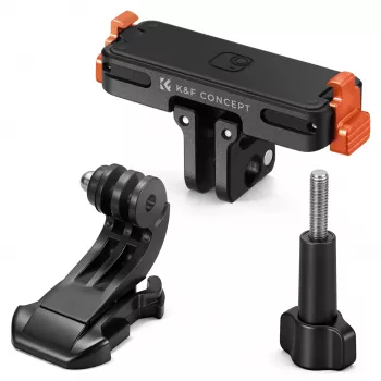 KF magneettinen pikairrotuskiinnike GoProlle ja 1/4 tuuman ruuville, Insta360 Go Ultralle, musta
