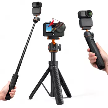 Minijalusta selfie-tikku 65 cm 360°-päällä DJI Osmo Nano / Action 6 / Kf09.181