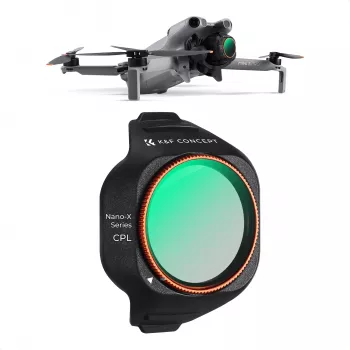 K&F Concept Circular Polarizer CPL -suodatin DJI Mini 5 Pro -droonille (KF02.0002)