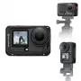 KF kehyspidike kamerahäkki DJI Osmo Action 6:lle, metalli, musta, KF12.0026
