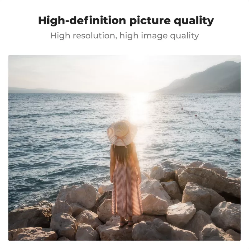 K&F Concept Nano-X Black Diffusion 1/4 -suodatin DJI Osmo Nanolle, mukana kotelo