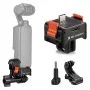 KF-pikakiinnityssovitin USB-C-lataustoiminnolla DJI Osmo Pocket 3/4, GoPro-teline, 1/4