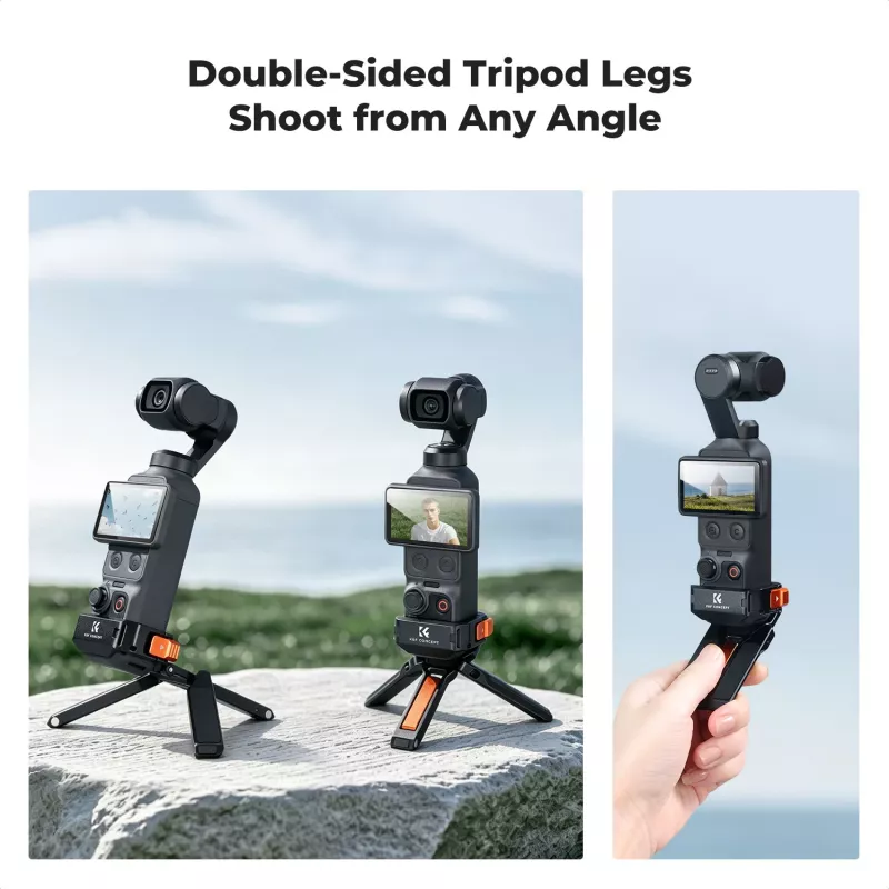 KF KF20.0022 Magneettinen kotelo ja jalustakiinnitys DJI Osmo Pocket 3 / 4 -laitteille