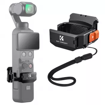 KF Mount Adapter -suojakehys DJI Osmo Pocket 3 / 4, GoPro-teline ja 1/4