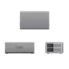 ORICO 9828RU3 2-paikkainen RAID DAS -kotelo 2,5/3,5 tuuman SATA HDD/SSD:lle, USB 3.0, harmaa