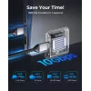 Orico TC20-M2-10G M.2 NVMe USB-C 3.2 SSD-kotelo - läpinäkyvä