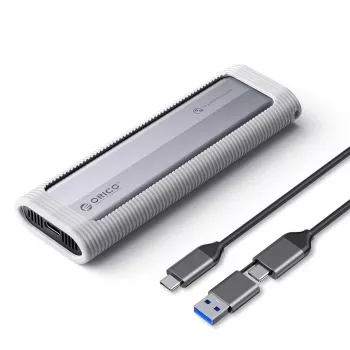 ORICO AXM2-G2 M.2 NVMe USB-C 10Gbps -kotelo - harmaa