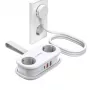 ORICO AP3 20W GaN virtalista 5-in-1 2x AC + 2x USB-A + 1x USB-C - valkoinen