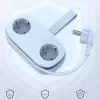 ORICO AP3 20W GaN virtalista 5-in-1, 2x AC + 2x USB-A + 1x USB-C, sininen