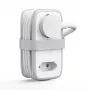 ORICO APP 15.5W 5-in-1 virtalista 2x AC, 2x USB-A, 1x USB-C - valkoinen