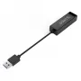 ORICO UTJ-U3 USB 3.0 - Gigabit Ethernet -verkkosovitin, musta