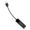 ORICO UTJ-U3 USB 3.0 - Gigabit Ethernet -verkkosovitin, musta