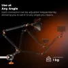 K&F Concept Magic Arm 22 inch + Super Clamp -puristin 1/4 3/8 KF31.201