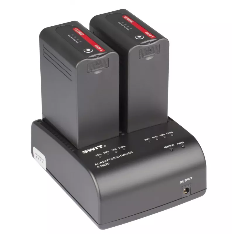 SWIT S-3602U litiumioniakkujen laturi