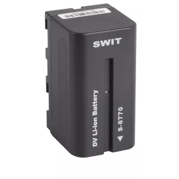 SWIT S-8770 4400mAh 7,2V Li-Ion NP-F-sarjan akku D-Tap-liitännällä