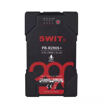 SWIT ELECTRONICS PB-R290S+ vesitiivis V-Mount Li-Ion akku 290Wh