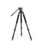 SWIT ELECTRONICS MUF100C korkeussäädettävä hiilikuitukolmijalka kääntövarrella, korkeus 40-170 cm
