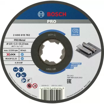 Bosch Standard for Metal X-LOCK katkaisulaikka 125 mm (2608619782)