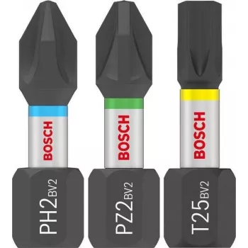 Bosch ruuvauskärkisarja PRO Impact PH2 PZ2 T20 T25 T30 x5 25 osaa (2608521U63)
