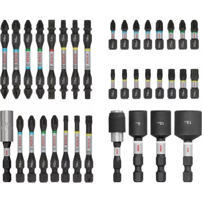 Bosch PRO Impact -ruuvauskärkisarja 36 osaa (2608521U73)