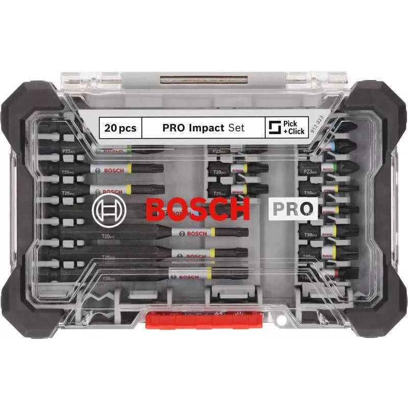 Bosch PRO Impact -ruuvauskärkisarja 20 osaa (2608521U74)