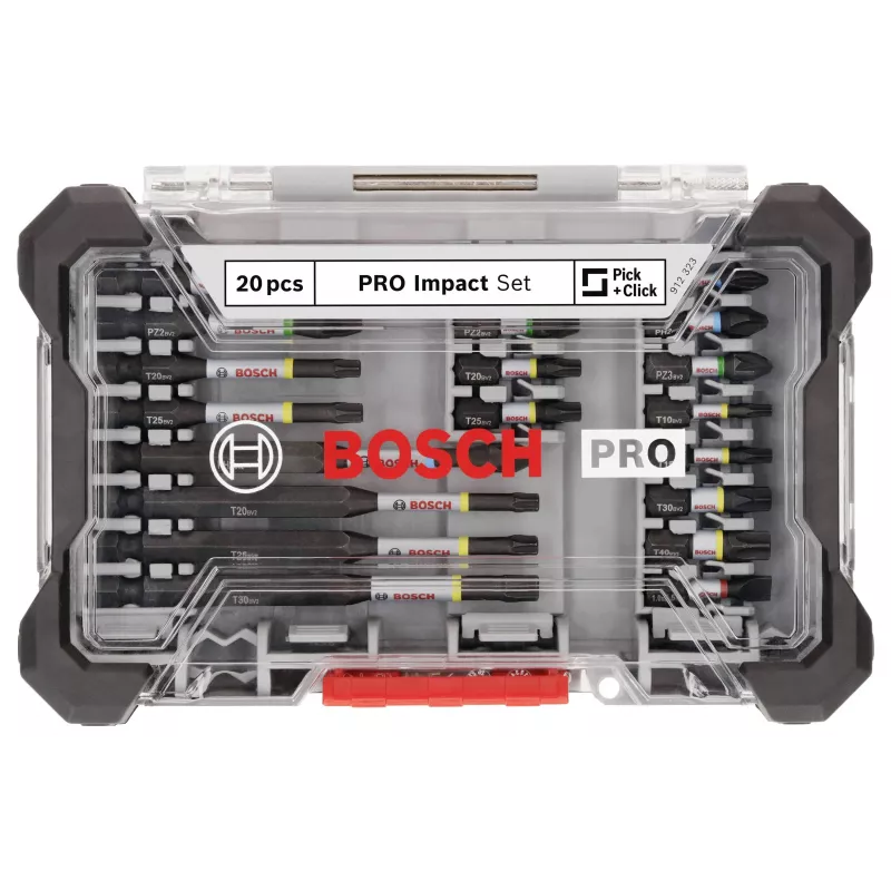 Bosch PRO Impact -ruuvauskärkisarja 20 osaa (2608521U74)