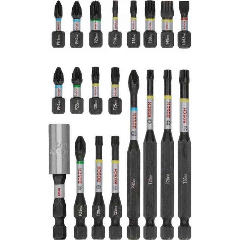 Bosch PRO Impact -ruuvauskärkisarja 20 osaa (2608521U74)