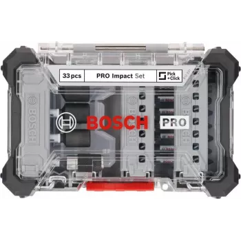 Bosch PRO Impact -ruuvauskärkisarja 33 osaa (2608521U76)
