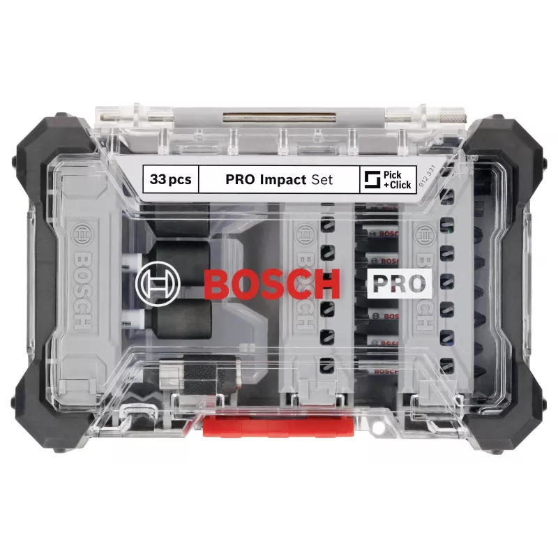 Bosch PRO Impact -ruuvauskärkisarja 33 osaa (2608521U76)