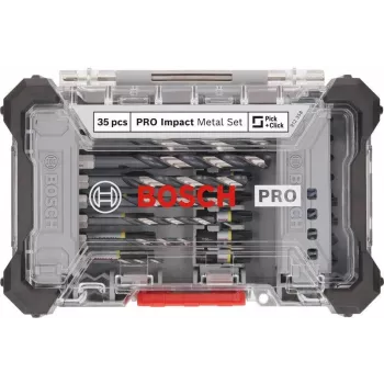 Bosch PRO iskuporaus- ja ruuvauskärkisarja 35 osaa (2608521U81)