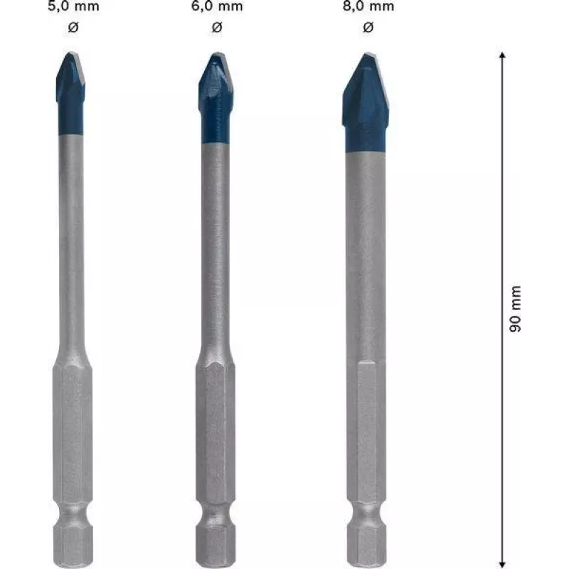 Bosch 2608902312 HardCeramic -pora 6 mm Expert HEX-9