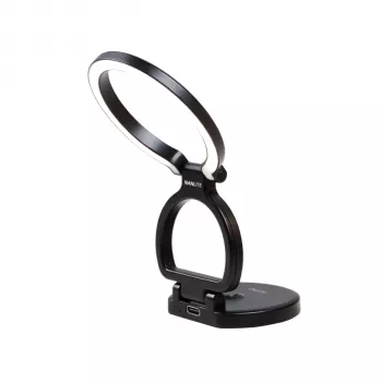 NANLITE Lumo Polar Black rengasvalo