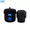 JJC Deluxe Lens Pouch 78x78mm musta DLP-2II