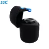 JJC Deluxe Lens Pouch 78x78mm musta DLP-2II