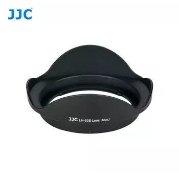 JJC vastavalosuoja Canon EW-83E - tulppaanimuoto, bajonettikiinnitys, musta