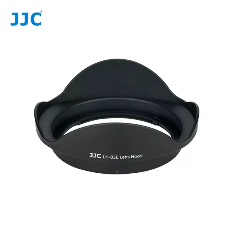 JJC vastavalosuoja Canon EW-83E - tulppaanimuoto, bajonettikiinnitys, musta